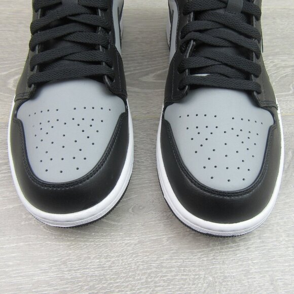 Air Jordan 1 Mid Shadow Red Black Shoes Mens Size 12 NEW - Picture 5 of 16